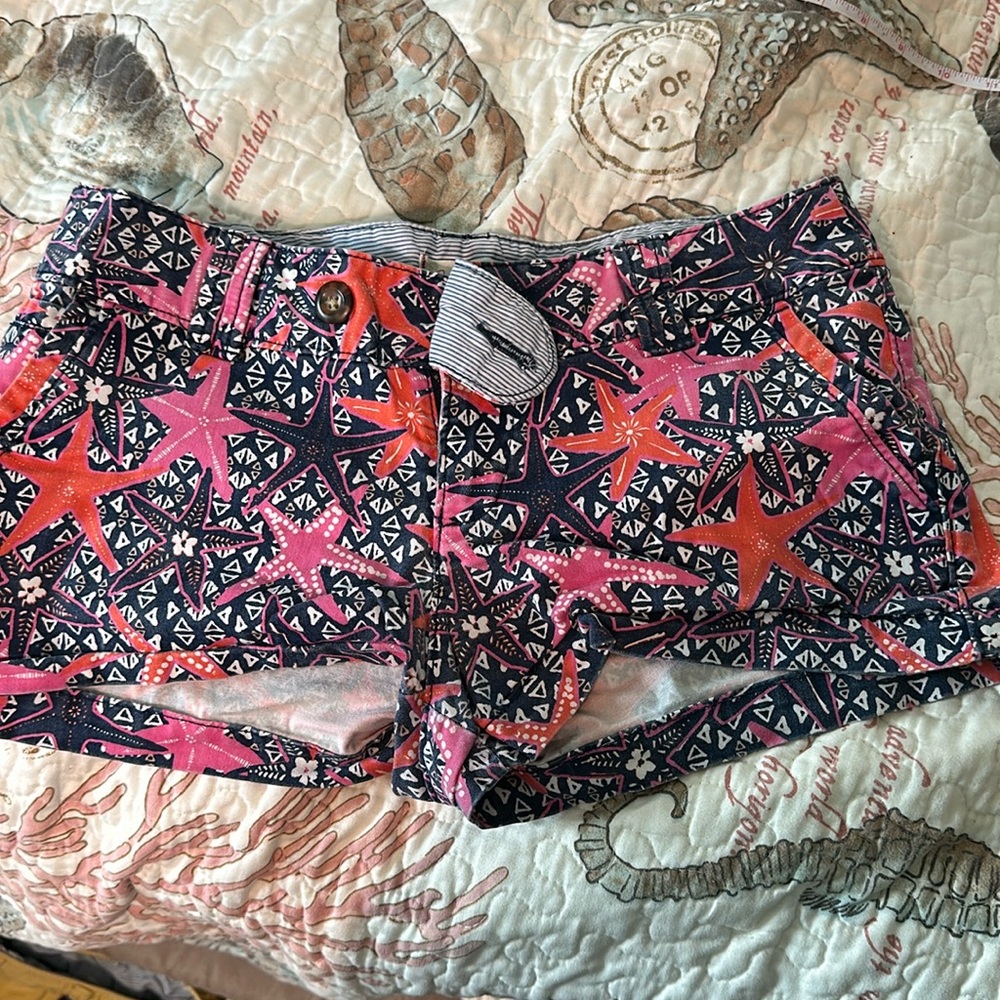 Size 5 Red camel shorts